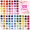 146 Pcs String Bracelet Making Kit Embroidery Floss with Organization Box Including 108 Colors Cross Stitch Thread Bracelet String and 38 Pcs Tools for Friendship Bracelet String Making